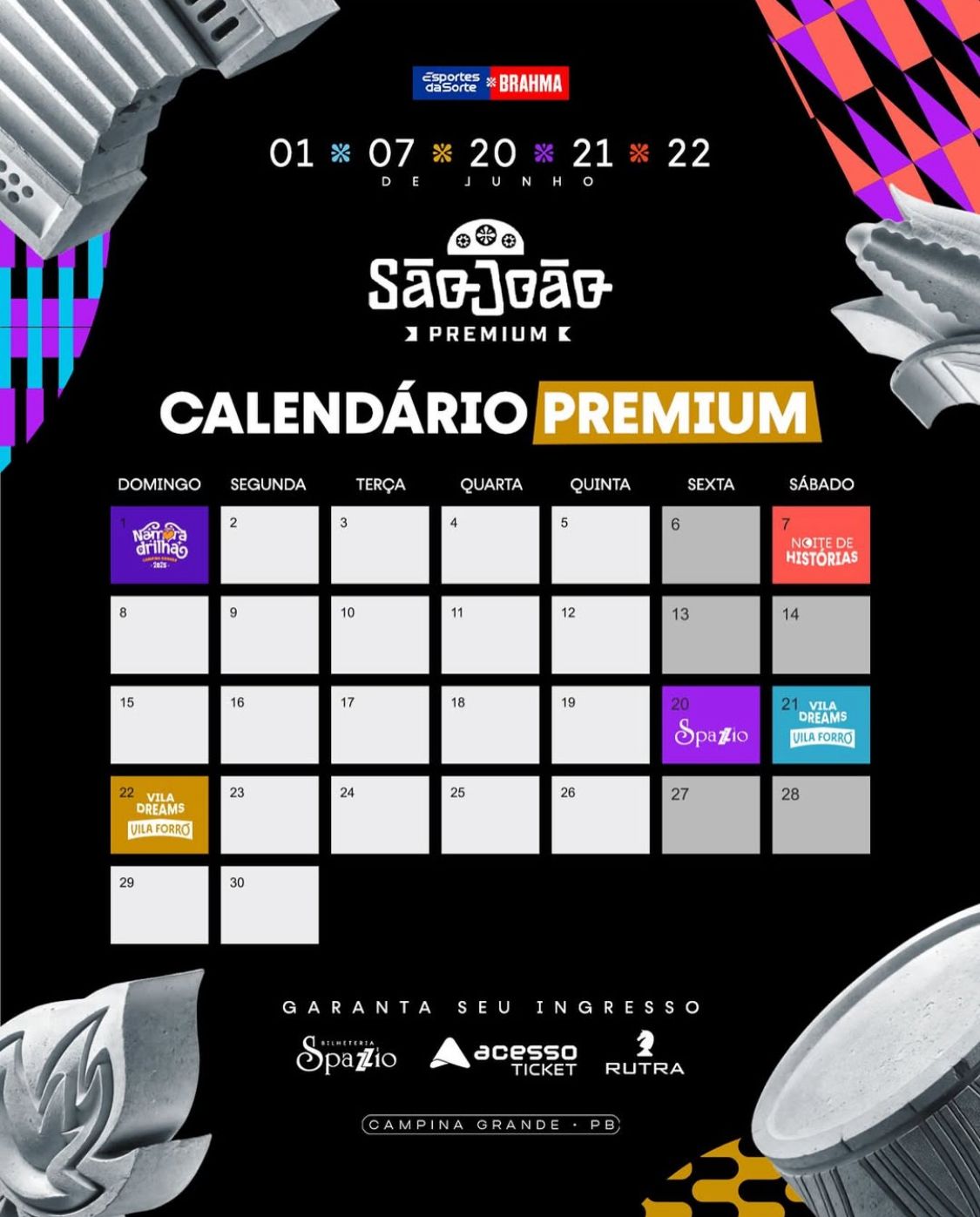 São João Premium - Spazzio e Vila Forró